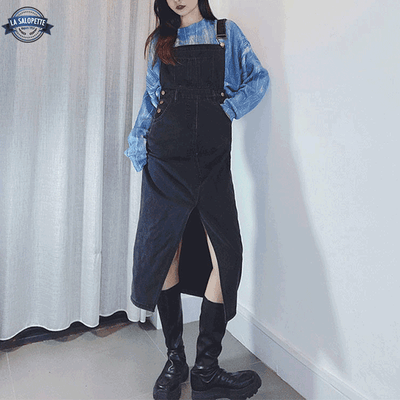 Outfit Robe Salopette Trapeze