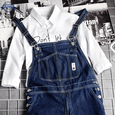 Plastron Salopette Denim US