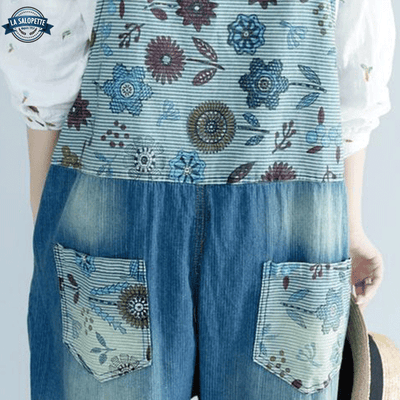Salopette en Denim Bleue