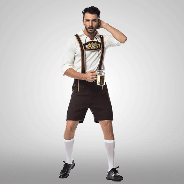 Traditionelle Oktoberfest-Lederhosen