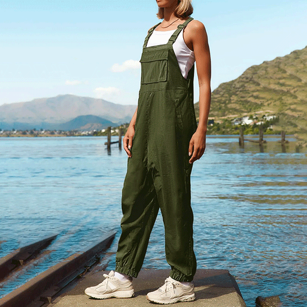 Tuinbroek Vrouw Pistache Groen
