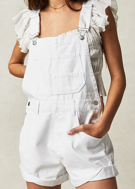 Salopette Short Blanche Eider