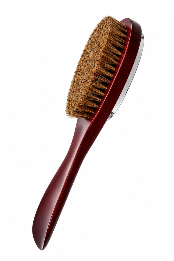 Brosse à Velours Côtelé en Crin de Cheval