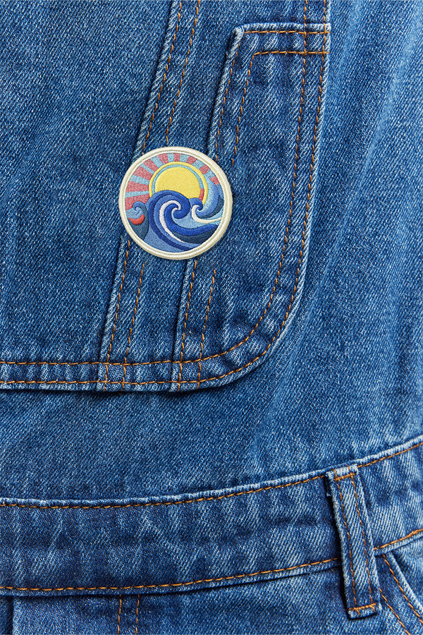 Patch Thermocollant Hokusai Pop