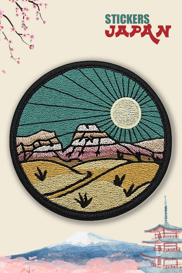 Bügelpatch Nihon Sun