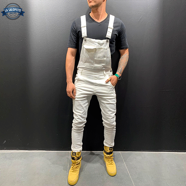 Tuinbroek Jeans Witte Unless