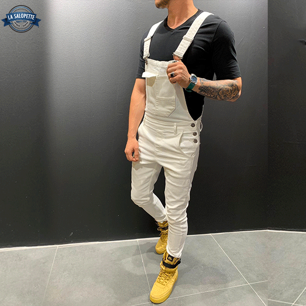 Tuinbroek Jeans Witte Unless