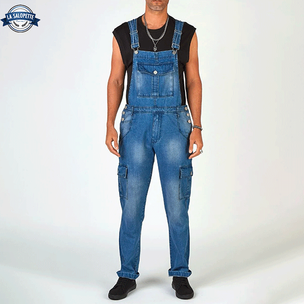 Salopette Jean<br> Urban Foncé