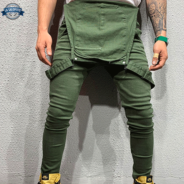 Salopette Verte Homme
