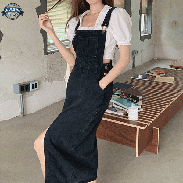 Robe Salopette<br> Trapèze Maïa