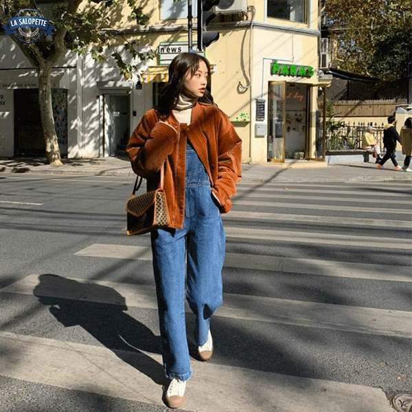 Plastron Bleu Denim