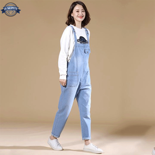 Salopette en Jean<br> Clair Blue Look