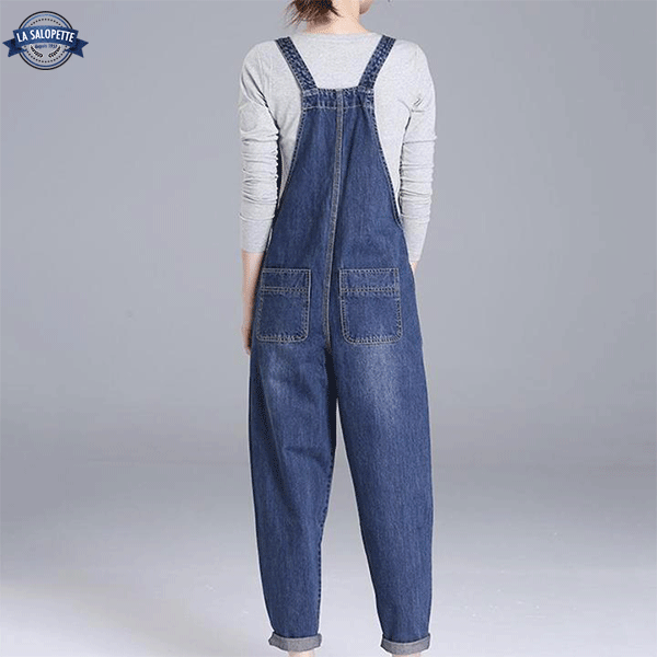 Salopette en Jean<br> Medium Blue Luna