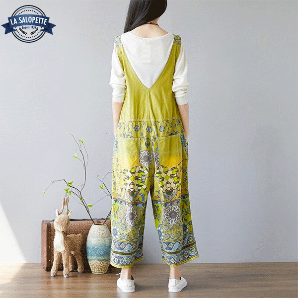 Tuinbroek Vintage Groen Sapporo