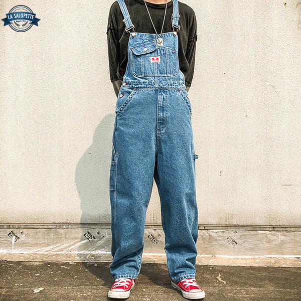 Latzhose Jeans Cargo Old School