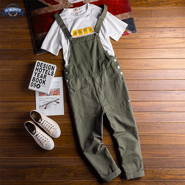 Tuinbroek Werk Army Green Basic