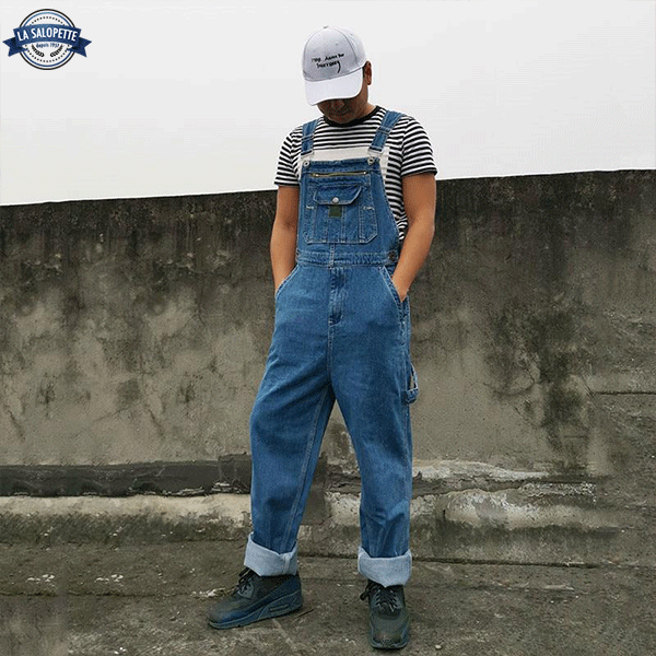 Salopette de Travail<br> Bleu de Chantier