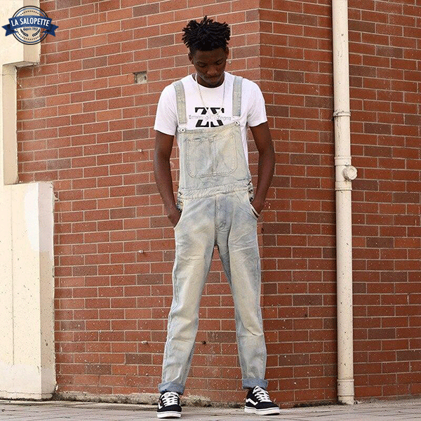 Latzhose Jeans für Urban Dance