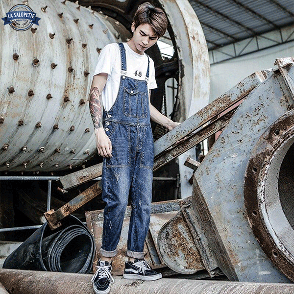 Latzhose Jeans Style San Diego