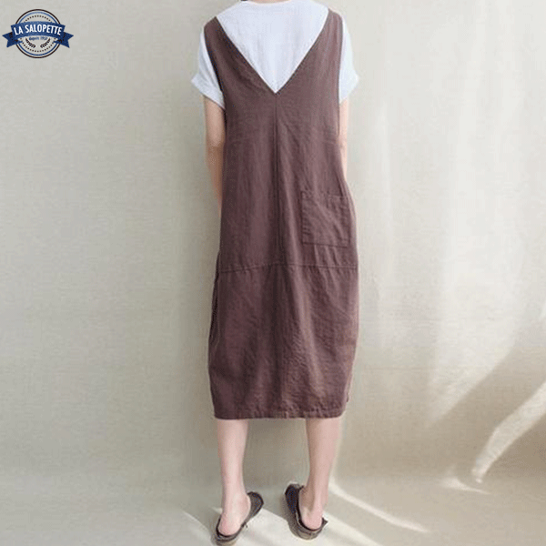 Jurk Tuinbroek Coffee Style Schort
