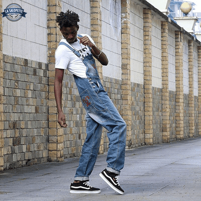 Salopette en Denim 2Pac