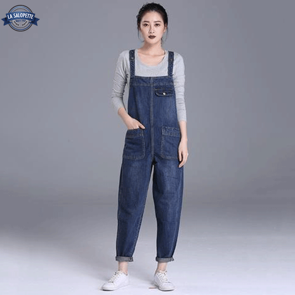 Salopette en Jean Medium