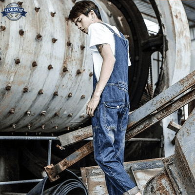 Salopette en Jean Style