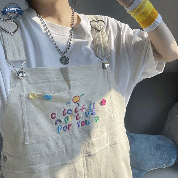 Salopette Vintage<br> Velours Harajuku