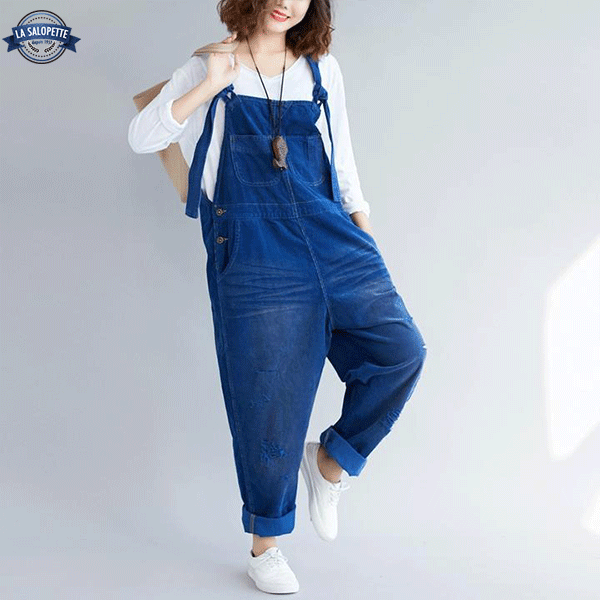 Latzhose Jeans d'Atelier Ikebana