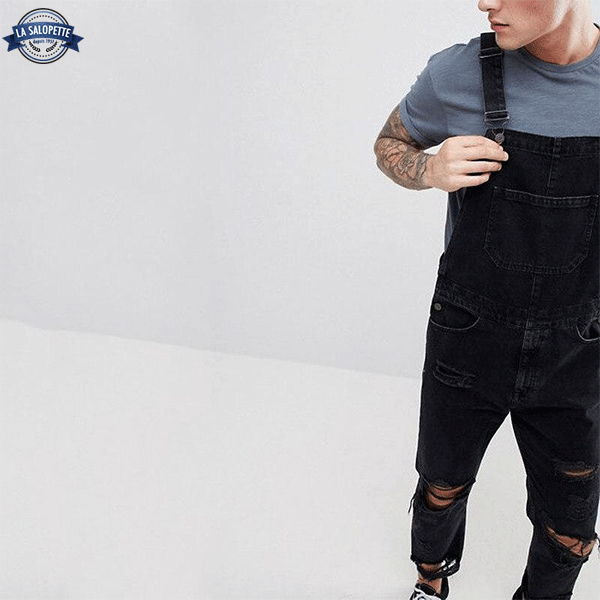 Latzhose Jeans Street Style Detroit