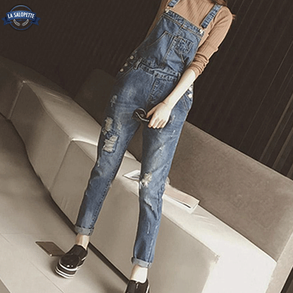 Tuinbroek van Jeans Dunne Stof Modern