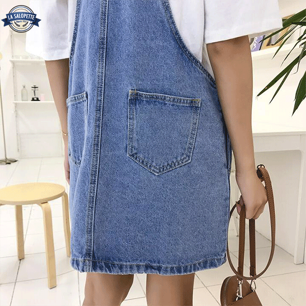 Tuinbroek Rok Jeans Dames Lyo