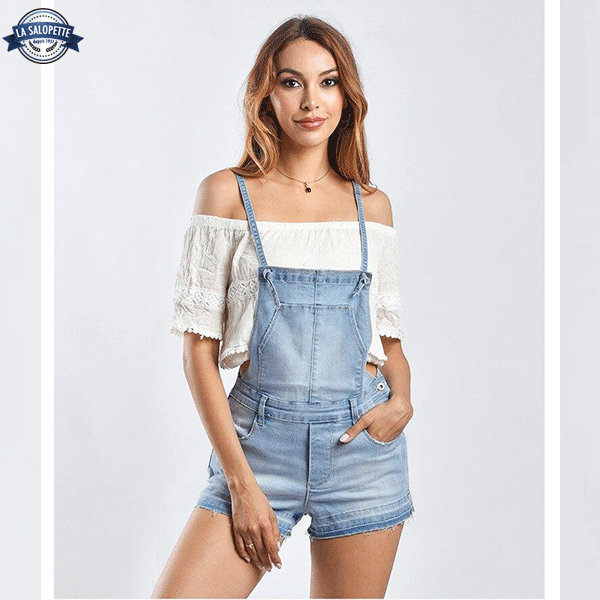 Salopette Short <br> Havana Courte
