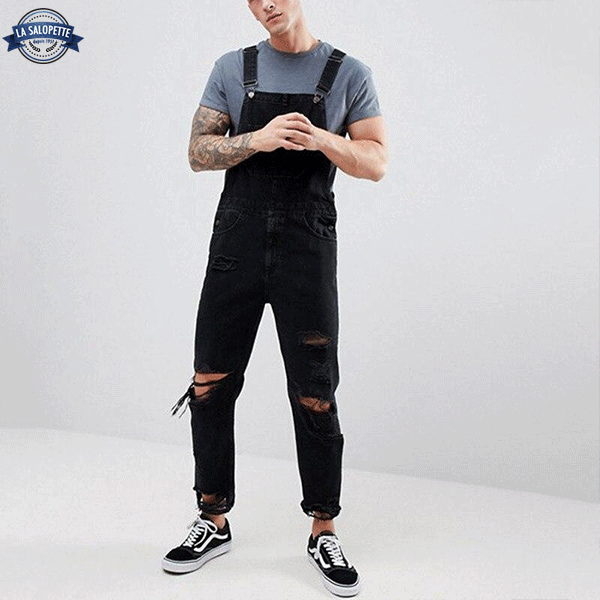 Latzhose Jeans Street Style Detroit