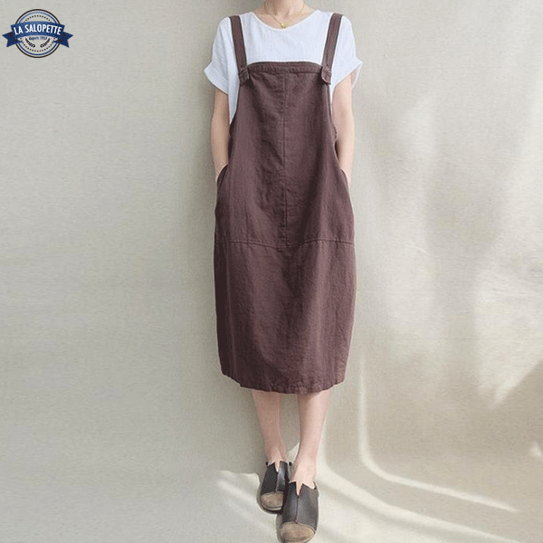 Jurk Tuinbroek Coffee Style Schort