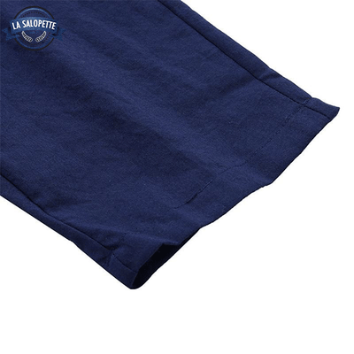 Latzhose Vintage Marineblau Frau Hippie